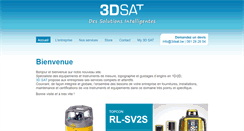 Desktop Screenshot of 3dsat.be